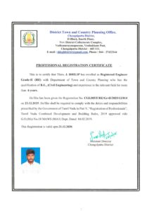Registered Engineer (Grade-II)